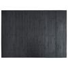 vidaXL Matto suorakaiteen muotoinen harmaa 70x100 cm bambu