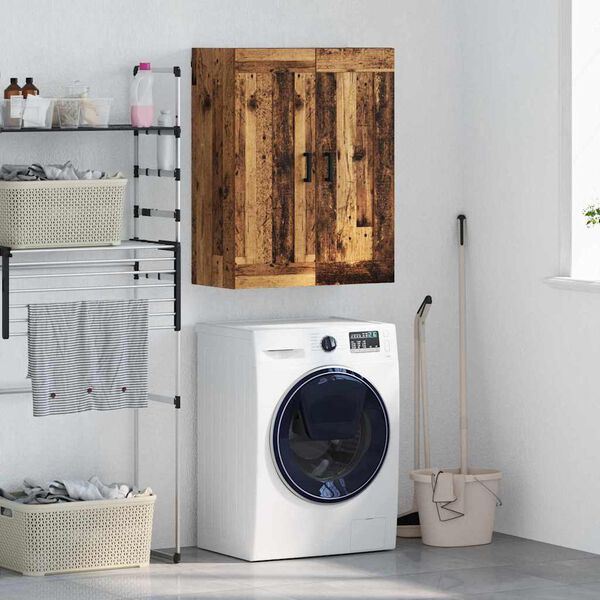 vidaXL Sein&auml;kaappi Vanha Puu 69,5 x 34 x 90 cm Tekninen puu