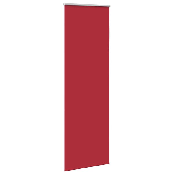 vidaXL Rullaverho Blackout punainen 80x230 cm Kankaan leveys 75,7 cm