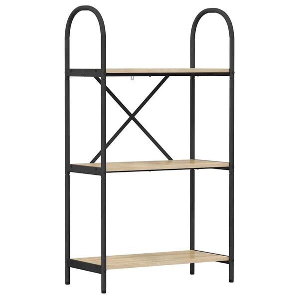 vidaXL Kirjahylly Sonoman tammi 60 x 30 x 109 cm Tekninen puu