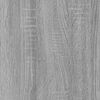 vidaXL Kirjahylly/tilanjakaja harmaa Sonoma 60x24x186 cm