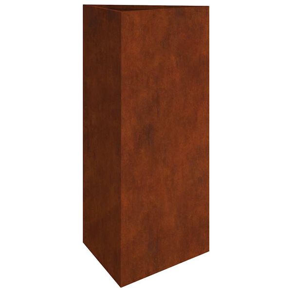 vidaXL Puutarhakukkalaatikko 40x34,5x75 cm Corten ter&auml;s