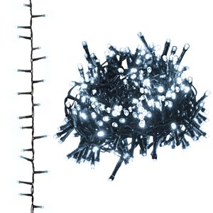 vidaXL Kompakti LED-valonauha 3000 LED-valoa kylmä valkoinen 65 m PVC