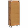 vidaXL Korkea kaappi 2 pcs Vanha Puu 69,5 x 34 x 180 cm