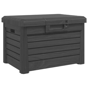 vidaXL Ulkotyynylaatikko antrasiitti 73x50,5x46,5 cm polypropeeni
