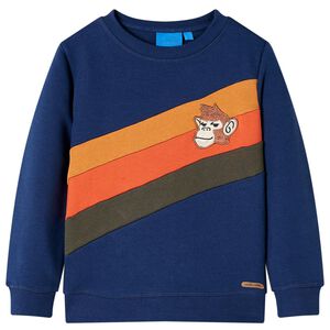Lasten collegepaita laivastonsininen 104