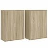 vidaXL Senkit 2 kpl Sonoma-tammi 60x31x84 cm tekninen puu