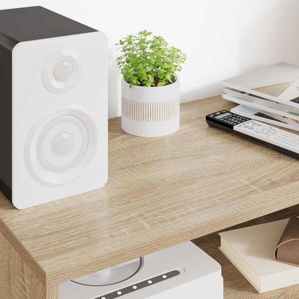 vidaXL TV-kaappi Sonoman tammi 60 x 35 x 40 cm Tekninen puu