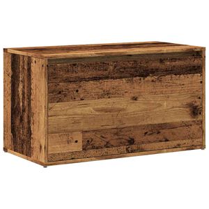 vidaXL Eteisen penkki 80x40x45 cm vanhaa puuta lastulevy