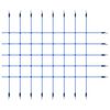 vidaXL Kiipeilyverkko 200x150 cm sininen
