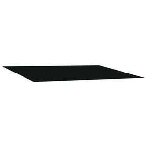 vidaXL Markiisin vaihtokangas Musta 300 x 250 cm Polyesteri