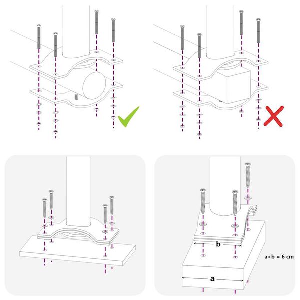 vidaXL Sisäänvedettävä terassin sivumarkiisi 80x300 cm punainen