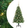 vidaXL Tekojoulukuusi Vihre&auml; 120 cm PVC:t&auml; ja Ter&auml;st&auml; ja Muovia