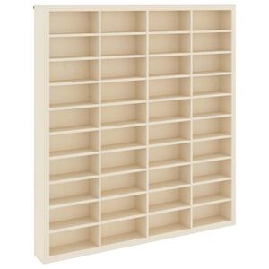 vidaXL Sein&auml;display-kaappi Sein&auml;kiinnitett&auml;v&auml; Beige 40 x 4,5 x 43 cm