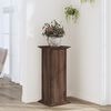 vidaXL Kasviteline ruskea tammi 33x33x80 cm tekninen puu