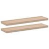 vidaXL Kelluvat hyllyt 2 kpl 90x23,5x4 cm tekninen puu