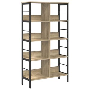 vidaXL Kirjahylly 8 tasoa 82 x 32 x 144,5 cm Tekninen puu