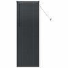 vidaXL Venetsialaiset Verhot Musta 175 x 60 cm Alumiini