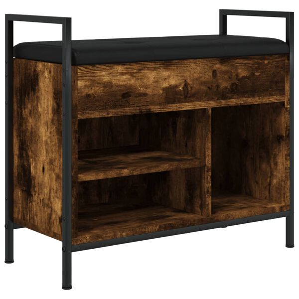 vidaXL Kenk&auml;penkki savutammi 65,5x32x57,5 cm tekninen puu