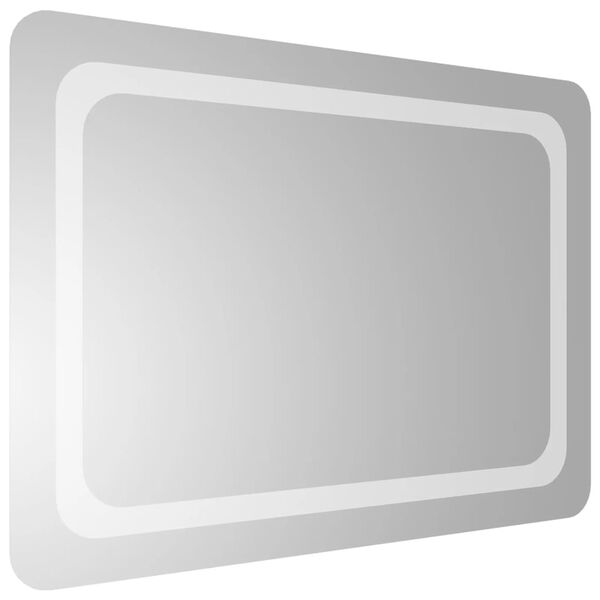 vidaXL Kylpyhuoneen LED-peili 50x70 cm