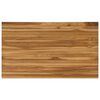 vidaXL P&ouml;yt&auml;levy 120 x 70 x 3,5 cm Suorakaide Tiikkipuu Luonnollinen