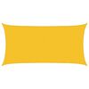 vidaXL Aurinkovarjolaudat Keltainen 2,5 x 6 m HDPE