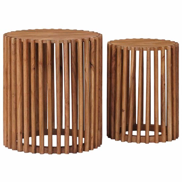 vidaXL Sivup&ouml;yt&auml;setti s&auml;ilytystilassa ovella Ruskea 40 x 40 x 45 cm