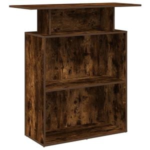 vidaXL Vastaanottop&ouml;yt&auml; savustettu tammi 100x40x104 cm tekninen puu