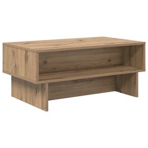 vidaXL Sohvap&ouml;yt&auml; Artisan tammi 80 x 46 x 35 cm Tekninen puu