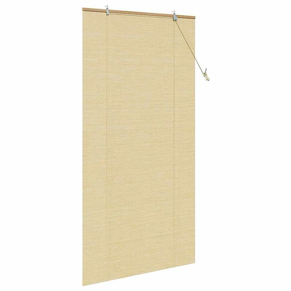 vidaXL Rullaverho verhoilla Luonto 120 x 220 cm Bambu