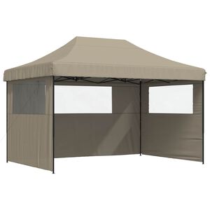 vidaXL Juhlateltta 279 x 410 x 315 cm Taupe Oxford-kangas