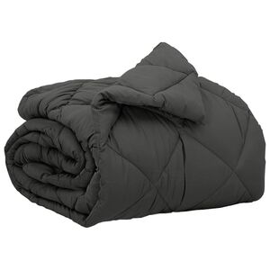 vidaXL Koko Vuoden Peitto Antrasiitti 200 x 155 cm Mikrokuitu