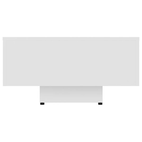 vidaXL Sohvap&ouml;yt&auml; valkoinen 100x49,5x31 cm tekninen puu