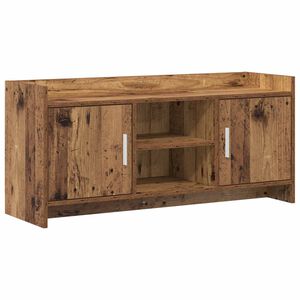 vidaXL TV-kaappi 102 x 33 x 47 cm Vanha puu Tekninen puu