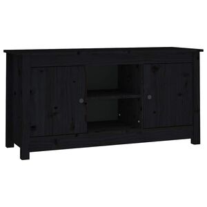 vidaXL TV-taso musta 103x36,5x52 cm t&auml;ysi m&auml;nty