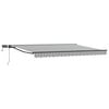 vidaXL Manuaalinen markiisin runko LED-valoilla 4 &times; 3,5 m
