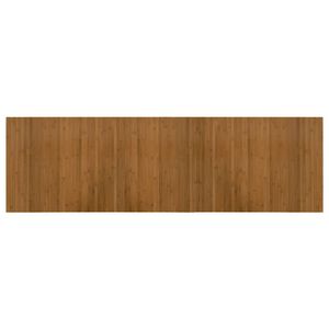 vidaXL Matto suorakaide ruskea 60x200 cm bambu