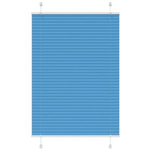 vidaXL laskostettu blind Sininen 90x150 cm Kankaan leveys 89,4 cm