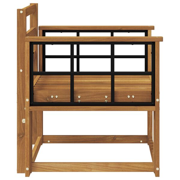 vidaXL Ulkosohva Tihe&auml; akasiapuu Luonnollinen