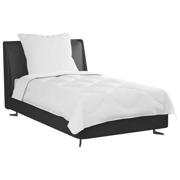 vidaXL Kauden peitto tyynyllä 2 pcs Valkoinen Mikrokuitu