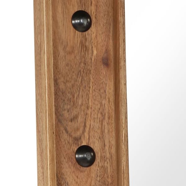 vidaXL Peili kiinteä akaasiapuu 50x80 cm