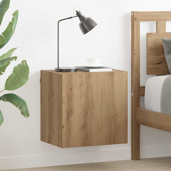 vidaXL TV-sein&auml;kaappi Artisan tammi 40,5x30x40cm Tekninen puu