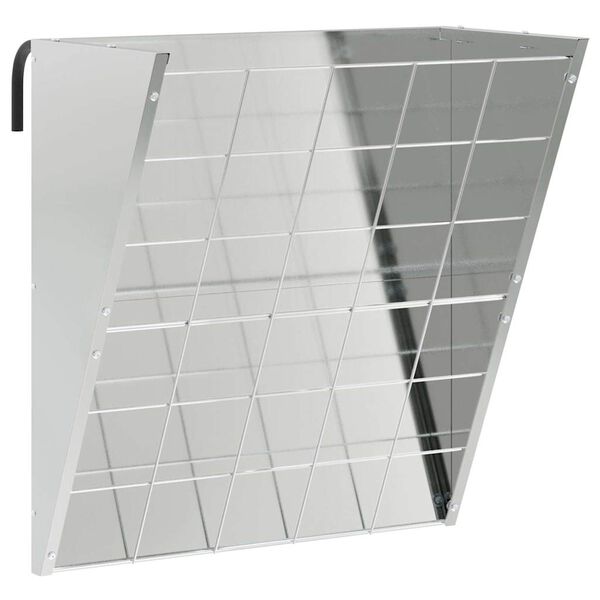 vidaXL Ripustettava Hein&auml;astia Hopea 61 x 33 x 66 cm Galvanoitu ter&auml;s