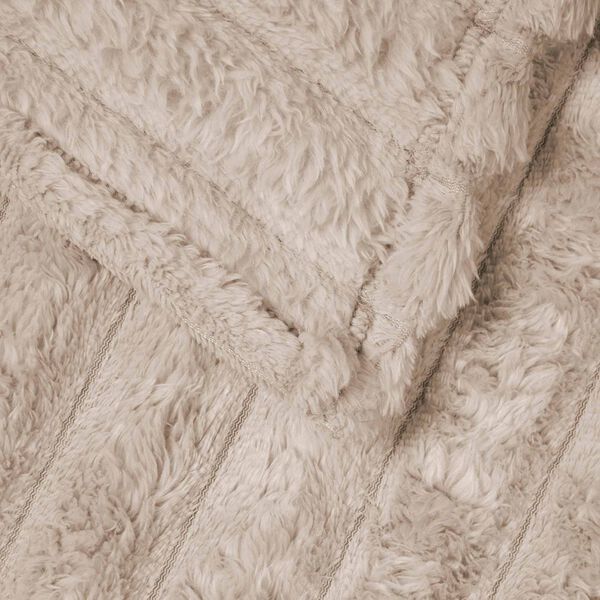 vidaXL Heittoviltti Beige 150 x 130 cm Fleese