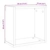 vidaXL Seinäkuutiohyllyt 4 kpl vanhaa puuta 30x15x30cm teknillinen puu