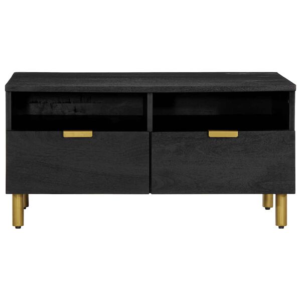 vidaXL Sohvap&ouml;yt&auml; musta 80x54x40 cm tekninen puu