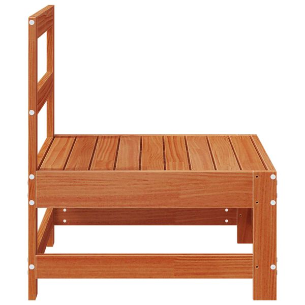 vidaXL Puutarhan Keskiosoita Massiivim&auml;nty Vahans&auml;vyinen Ruskea