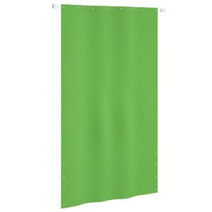 vidaXL Parvekkeen suoja vaaleanvihre&auml; 140x240 cm Oxford kangas