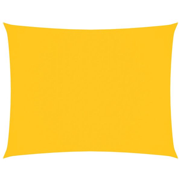 vidaXL Aurinkopurje Oxford-kangas suorakaide 2x3,5 m keltainen