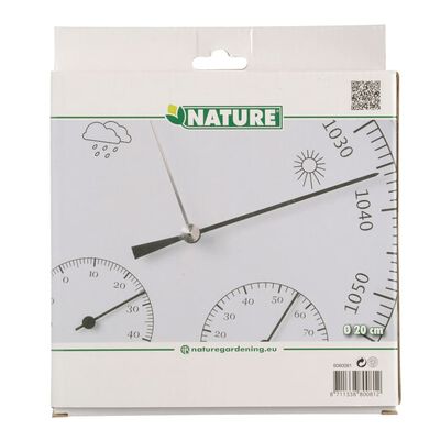 Nature 3-in-1 ilmanpainemittari lämpö- ja kosteusmittarilla 20 cm
